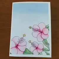 Hibiscus Card