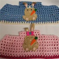 Horse Easter Bunny Cap/bonnet Horses Ea