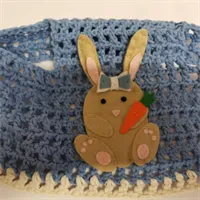 Horse Easter bunny cap/bonnet  Horses ea 7