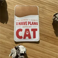 I Have Plans With My Cat Phone Wallet 2