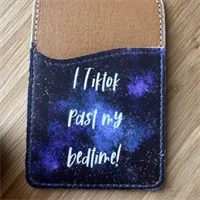 I Tiktok Past My Bed Time - Card Holder 1 gallery shot 15