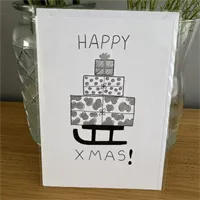 Illustrated Gifts Christmas Card