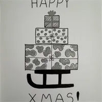 Illustrated Gifts Christmas Card 4