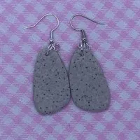 Irregular teardrop dangles spring fling granite 2