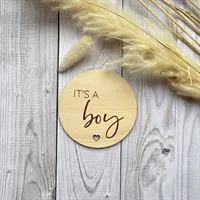 It's A Boy Photo Prop Baby Announcement