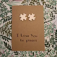Jigsaw Valentine's Day Card