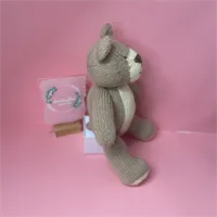 Knitted teddy bear 2