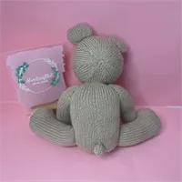 Knitted teddy bear 3