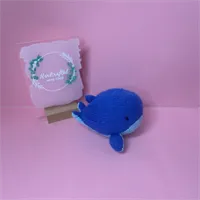 Knitted Whale Toy