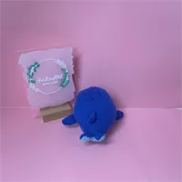 Knitted whale toy 3