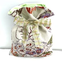 Large Fabric Gift Bag with Embroidery 1 gallery shot 5