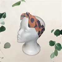 Leopard Print Pin Up Style Hair Tie