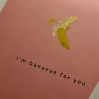 Light Pink I'm Bananas For you Card gallery shot 9