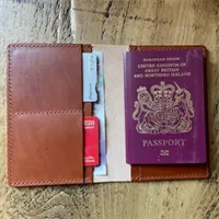 Limited Edition Leather Passport Holder 3