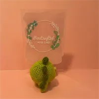 Little squishy crochet dino 2