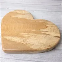 Beech Wood heart board right side