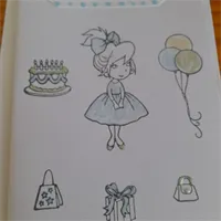 Lovely Birthday card for a little girl. 3