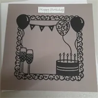 Lovely Birthday celebration card. 3