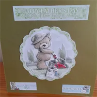 Lovely hand made Fathers day card. 1 gallery shot 11