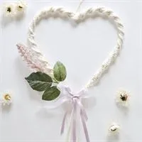 Macrame Heart For Your Loved One