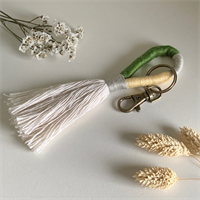 Macrame Keychain - meadow