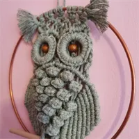 Macrame Owl dream catcher, dream catcher 3