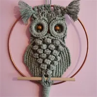 Macrame Owl dream catcher, dream catcher 6