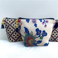 Vintage Laura Ashley Fabric Makeup Bag