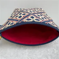 Makeup Bag Vintage Laura Ashley Fabric,  9