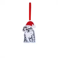 Maltese Terrier Christmas Decoration