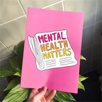 Mental Health Patters Print - Wall Art | 1 gallery shot 3