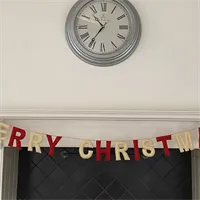 Merry Christmas Felt Bunting (744)