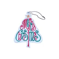 Merry Christmas Word Art Tree Decoration