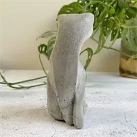 Modern Concrete cat statue | pet loss |  8