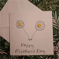 Mothers Day Daisy Handmade Card 2 gallery shot 7
