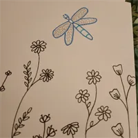 Mother's Day Flowers, Handmade Card 3