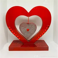 Mothers Day Gifts|Mum Resin Love Heart  3