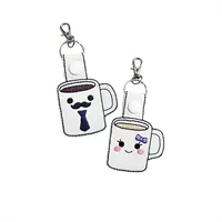Mr And Mrs Coffee Mug Keyrings