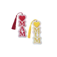 Mum / Mam Heart Bookmark