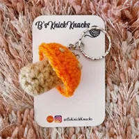 Mushroom Keyring