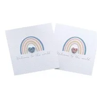 New Born Rainbow Baby Rainbow Baby Card