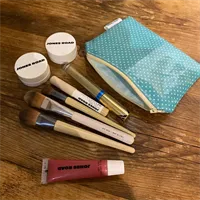 Oil Cloth Make Up Bag (747)