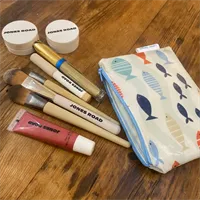 Oil Cloth Make Up Bag (761)