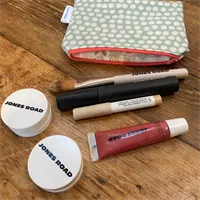 Oil Cloth Make Up Bag (768)