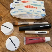 Oil Cloth Make Up Bag (782)