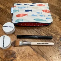 Oil Cloth Make Up Bag (797)