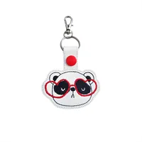 Panda Wearing Glasses Keyring 1 gallery shot 10