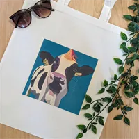 Party Cow Shopper/ Tote Bag