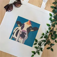 Party cow shopper/ tote bag 1 gallery shot 14