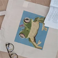 Party Frog / froggy tote bag 1 gallery shot 15